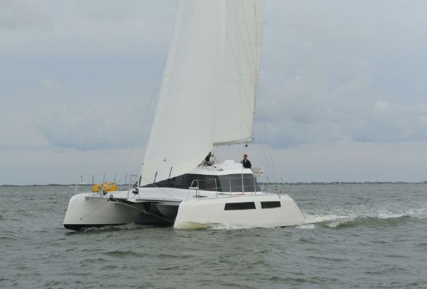Used Sail Catamaran for Sale 2014 Alpha 42 Boat Highlights